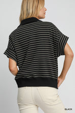 Load image into Gallery viewer, Earn My Stripes Half Zip Dolman
