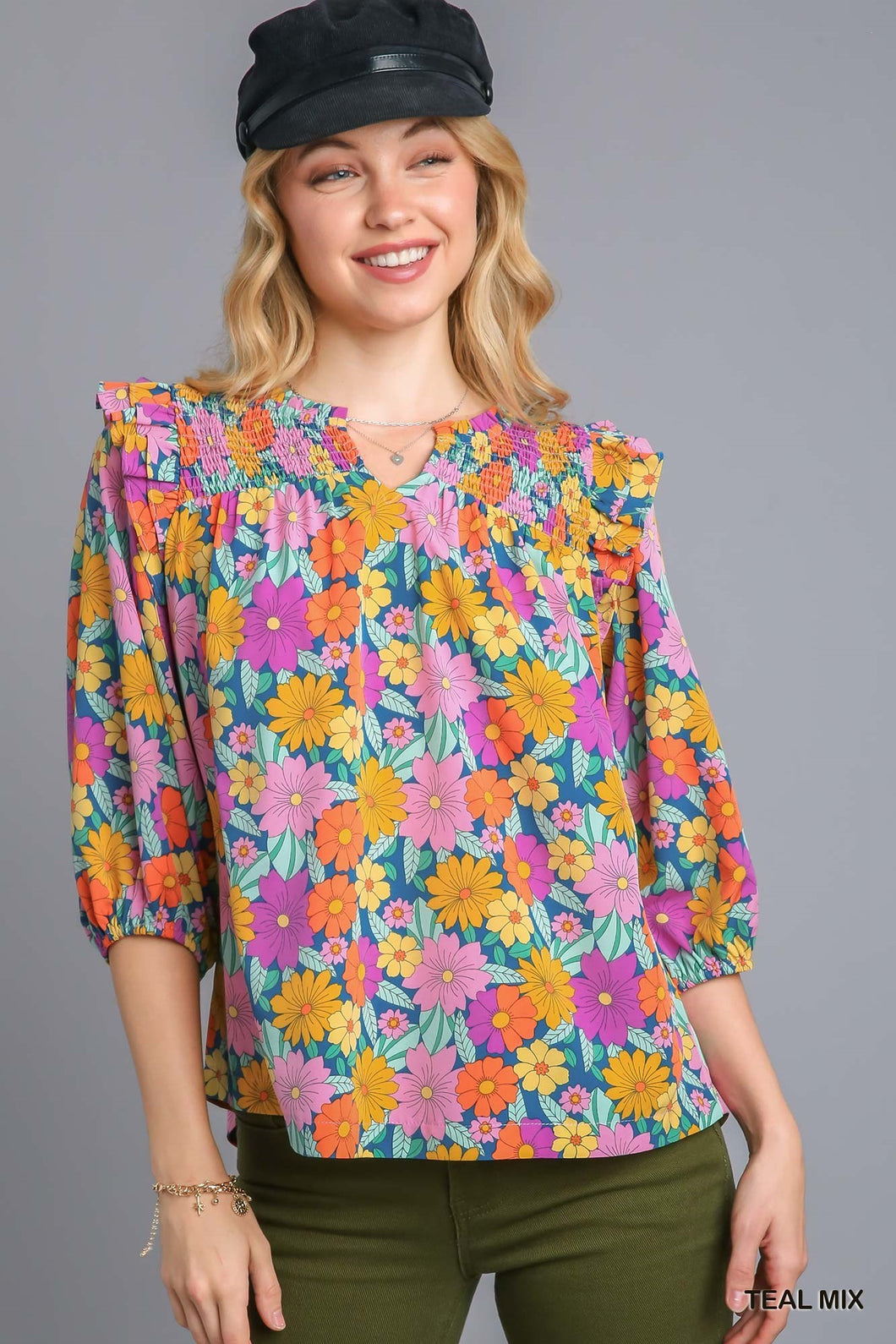 The Happy Blooms Blouse