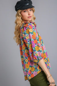 The Happy Blooms Blouse