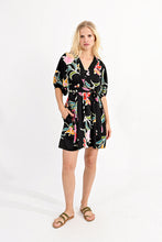 Load image into Gallery viewer, The June Black Patterned Dress
