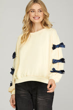 Load image into Gallery viewer, The Sweet Bow Knit Sweatshirt
