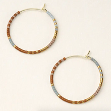 Load image into Gallery viewer, Miyuki Small Hoop Earring
