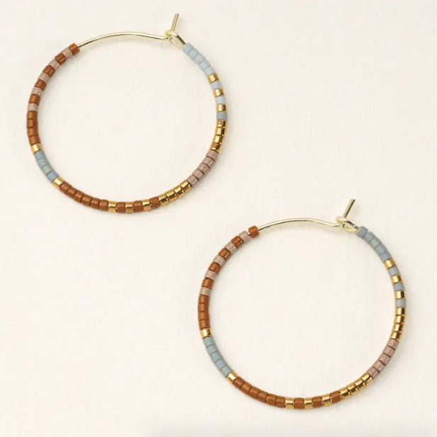 Miyuki Small Hoop Earring