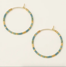 Load image into Gallery viewer, Miyuki Small Hoop Earring
