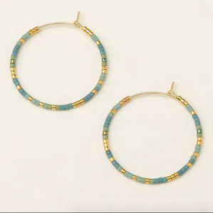 Miyuki Small Hoop Earring