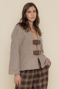 The Amy Mohair Buckle Jacket