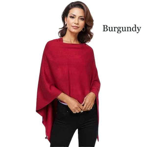 The Cathy Cashmere Feel Poncho