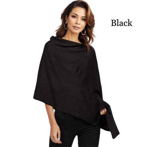 The Cathy Cashmere Feel Poncho