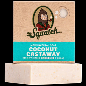 Dr. Squatch Men's Natural Bar Soap - Fresh/bourbon/coconut/pine