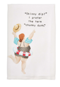 Pool Lady Tea Towel