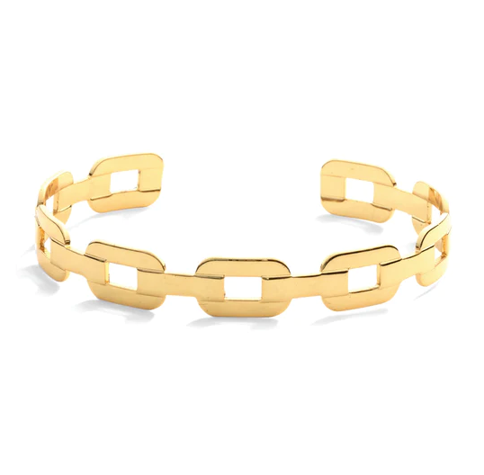 Gold Adjustable Cuff Bracelet